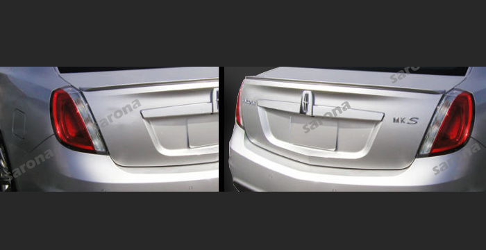 Custom Lincoln MKS Trunk Wing  Sedan (2009 - 2010) - $139.00 (Manufacturer Sarona, Part #LC-005-TW)